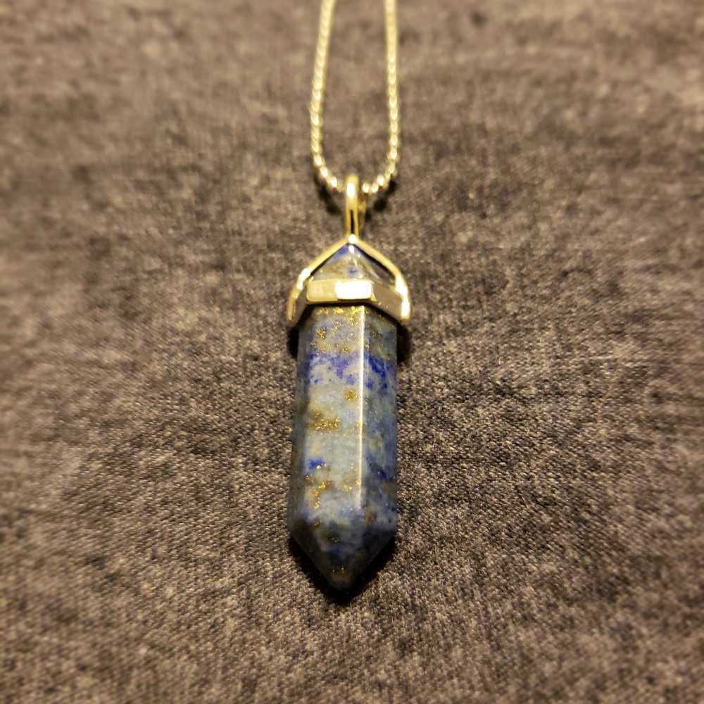 Lapis Lazuli crystal necklace